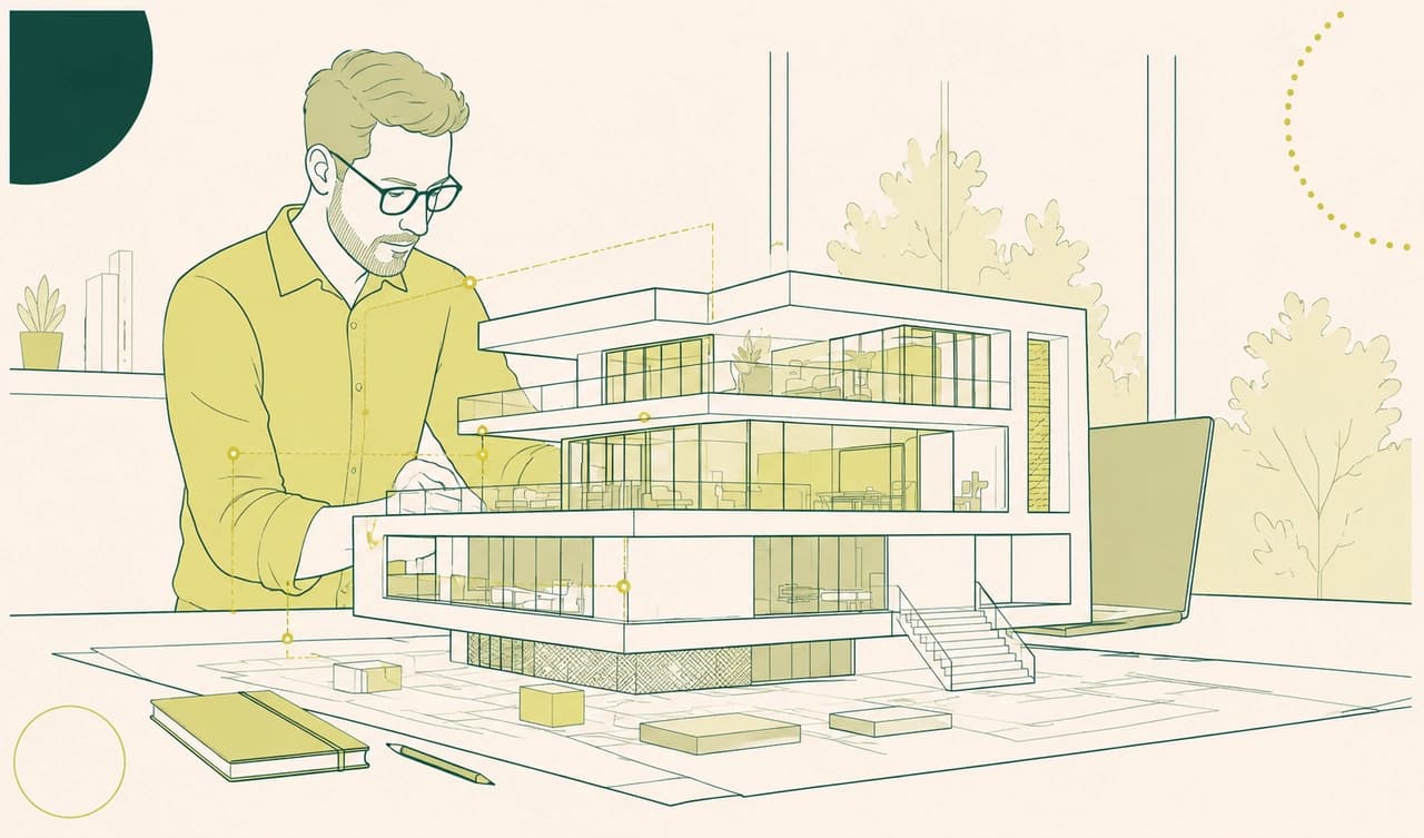 Plataforma GetHome com projeto arquitetônico potencializado por IA