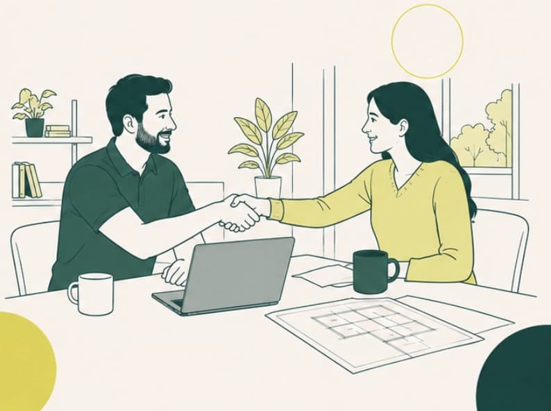 Construção com interesses alinhados e previsibilidade